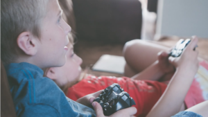 children playing