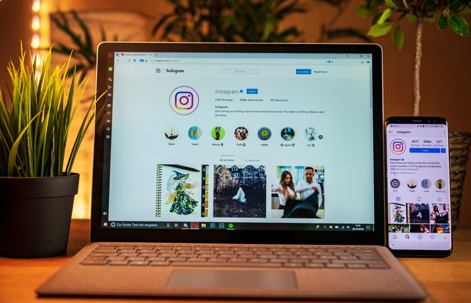 instagram pc and mobile